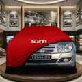 Mercedes Benz E T-Model S211 Indoor Car Cover Custom Fit, Black, Gray, Blue, Red Color
