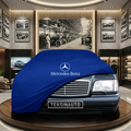 Mercedes Benz S W140 Indoor Car Cover Custom Fit, Black, Gray, Blue, Red Color