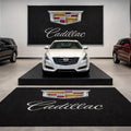 Cadillac Premium Luxury Rug (60x87) INCH (150x220) cm Home, Garage & Display Carpet Auto Area Carpet, Car Garage Decor,Car Floor Mat