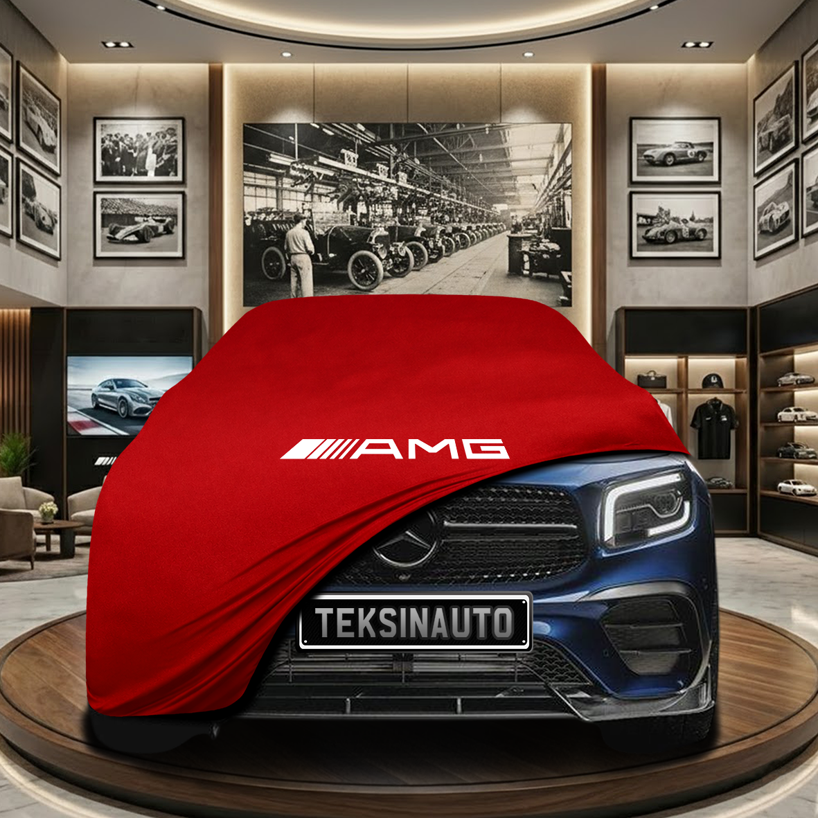 MERCEDES GLB X247 2020- Indoor Car Cover Custom Fit, Black, Gray, Blue, Red Color