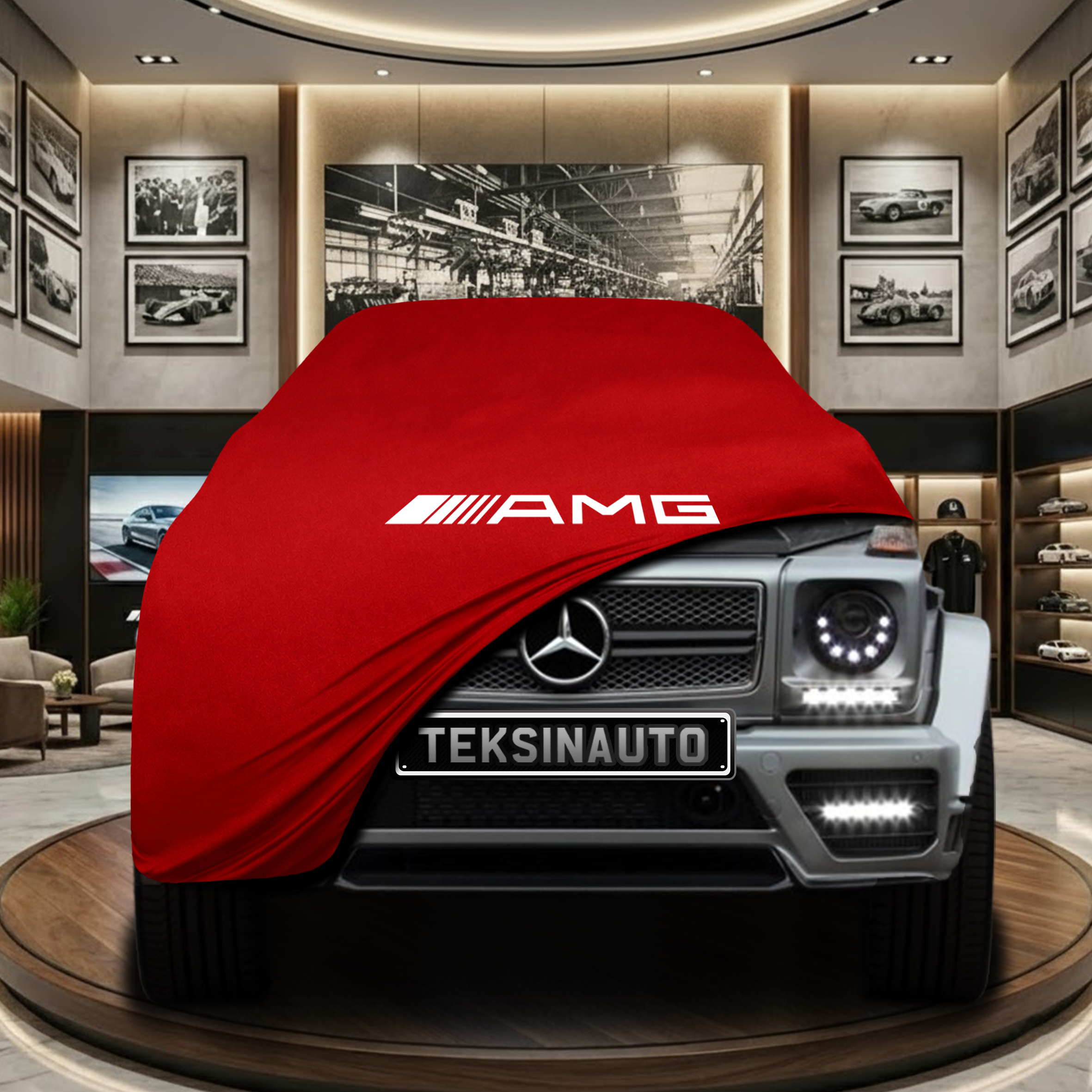 Mercedes Benz G W463 Indoor Car Cover Custom Fit, Black, Gray, Blue, Red Color