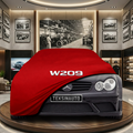 Mercedes Benz CLK W209 Indoor Car Cover Custom Fit, Black, Gray, Blue, Red Color