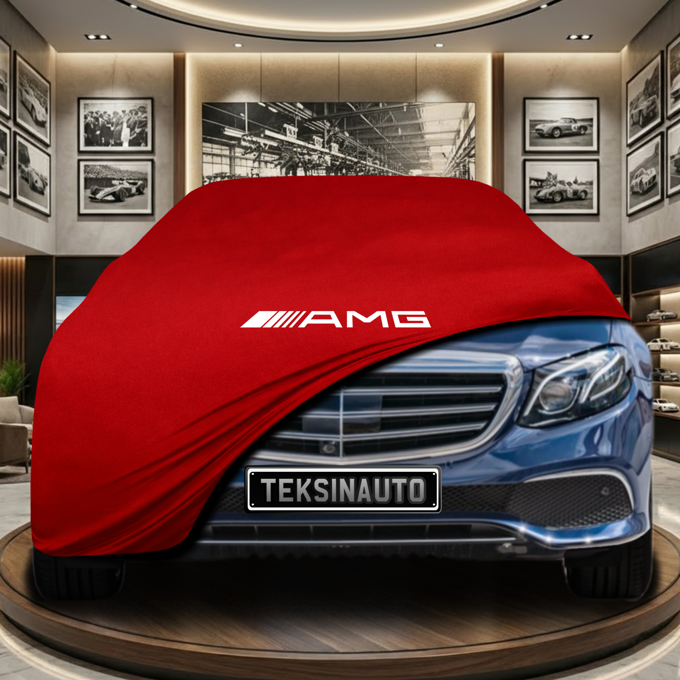 Mercedes Benz E S213 Station Wagon Indoor Car Cover Custom Fit, Black, Gray, Blue, Red Color