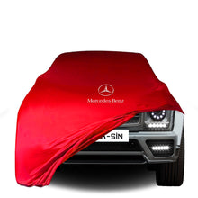 Mercedes Benz G W463 Indoor Car Cover Custom Fit, Black, Gray, Blue, Red Color