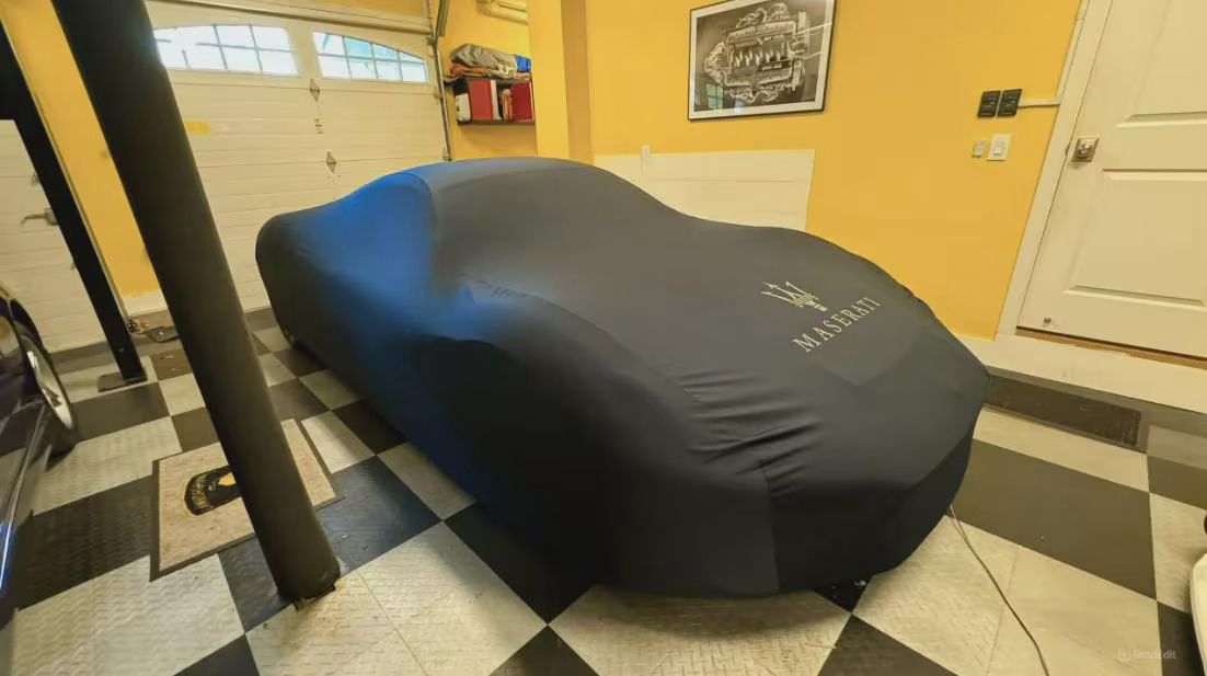 Maserati 3200 GT Custom Fit Indoor Car Cover Soft Stretch Black Gray Blue Red Dust Protection Garage Cover Laser Cut + Bag