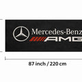 Mercedes Benz AMG Premium Luxury Rug (60x87) INCH (150x220) cm Home, Garage & Display Carpet Auto Area Carpet, Car Garage Decor,Car Floor Mat