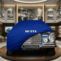 MERCEDES S W111 1959-1971 Indoor Car Cover Custom Fit, Black, Gray, Blue, Red Color