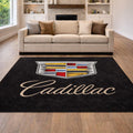 Cadillac Premium Luxury Rug (60x87) INCH (150x220) cm Home, Garage & Display Carpet Auto Area Carpet, Car Garage Decor,Car Floor Mat