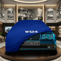 Mercedes Benz E W124 Indoor Car Cover Custom Fit, Black, Gray, Blue, Red Color