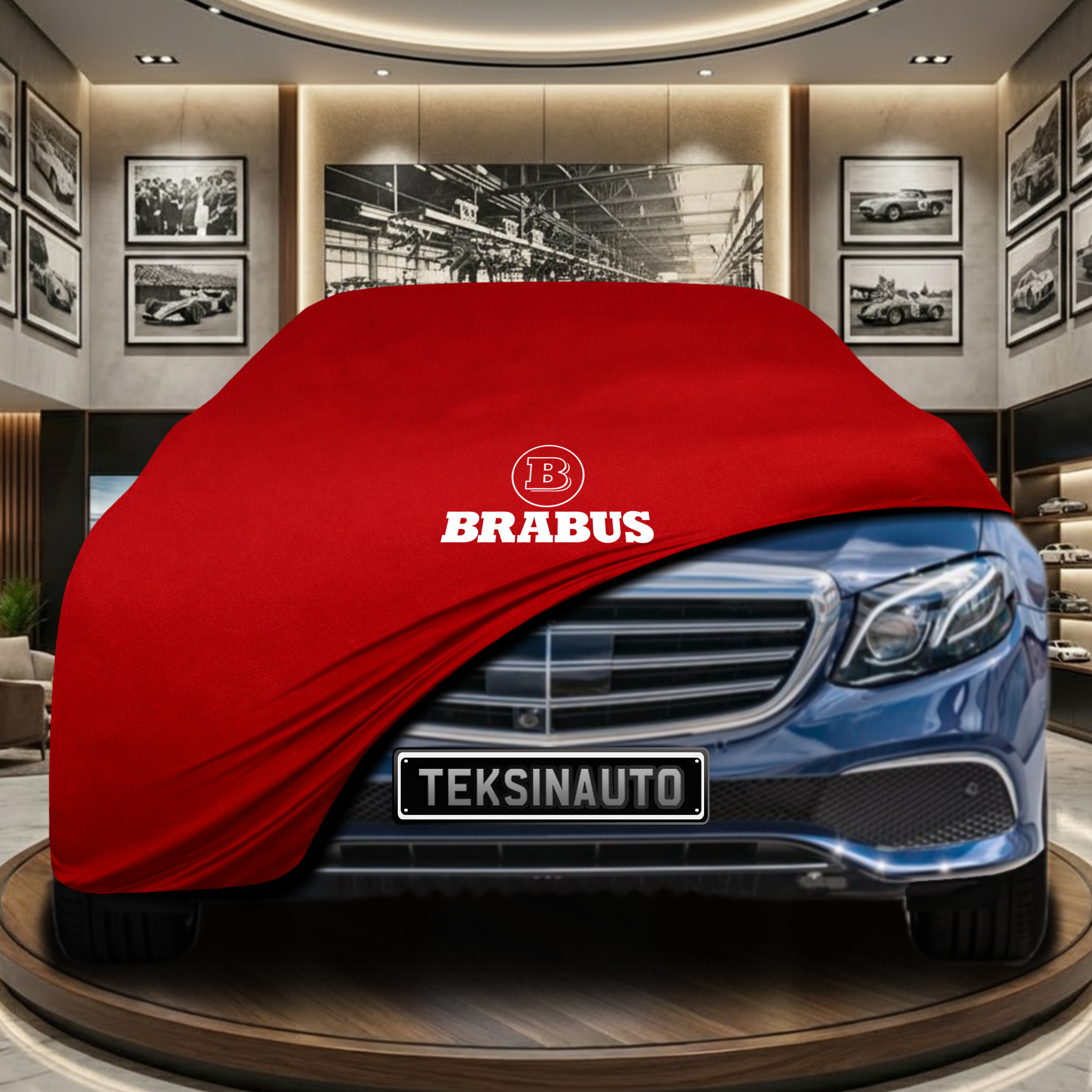 Mercedes Benz E S213 Station Wagon Indoor Car Cover Custom Fit, Black, Gray, Blue, Red Color