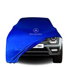 Mercedes Benz G W463 Indoor Car Cover Custom Fit, Black, Gray, Blue, Red Color