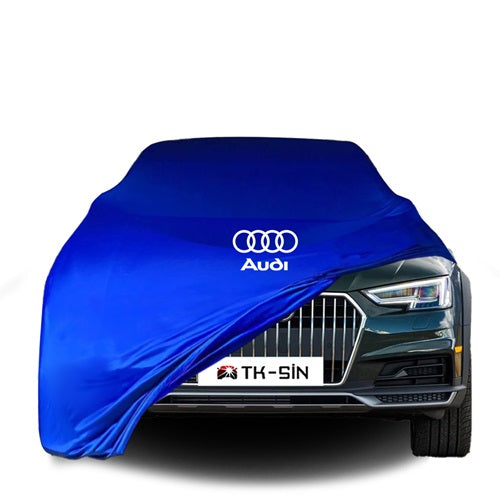 Audi A4 ALLROAD B9 Station Wagon (2016-2018) Indoor Car Cover Custom Fit, Black, Gray, Blue, Red Color