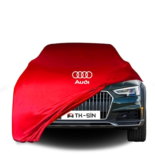 Audi A4 ALLROAD B9 Station Wagon (2016-2018) Indoor Car Cover Custom Fit, Black, Gray, Blue, Red Color