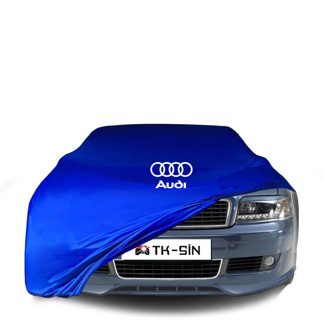 Audi A4 B6 Sedan (2000-2004) Indoor Car Cover Custom Fit, Black, Gray, Blue, Red Color