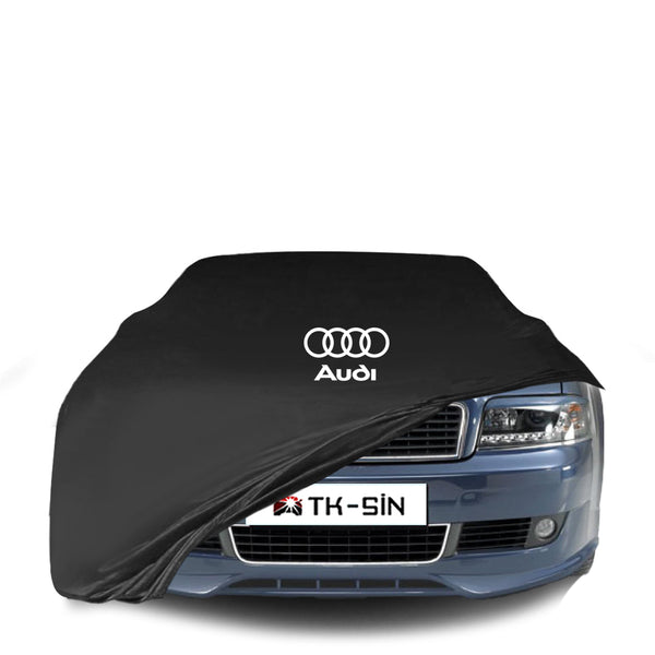 Audi A4 B6 Sedan (2000-2004) Indoor Car Cover Custom Fit, Black, Gray, Blue, Red Color