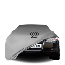Audi A4 B7 Sedan (2004-2008) Indoor Car Cover Custom Fit, Black, Gray, Blue, Red Color