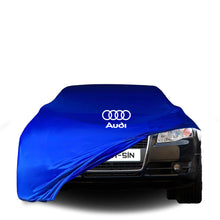 Audi A4 B7 Sedan (2004-2008) Indoor Car Cover Custom Fit, Black, Gray, Blue, Red Color