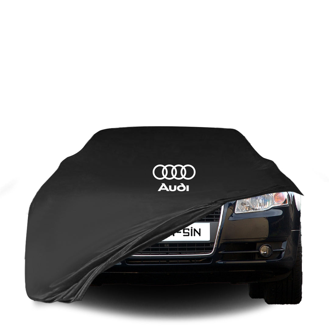 Audi A4 B7 Sedan (2004-2008) Indoor Car Cover Custom Fit, Black, Gray, Blue, Red Color