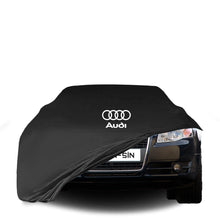 Audi A4 B7 Sedan (2004-2008) Indoor Car Cover Custom Fit, Black, Gray, Blue, Red Color
