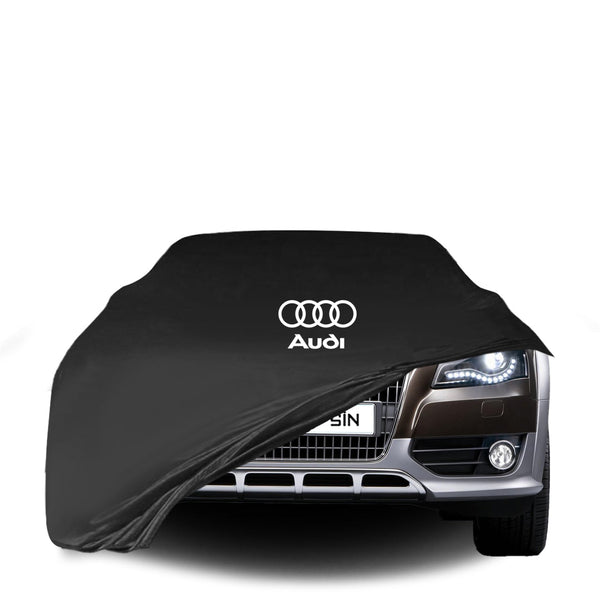 Audi A4 B8 8K ALLROAD Station Wagon (2011-2015) Indoor Car Cover Custom Fit, Black, Gray, Blue, Red Color