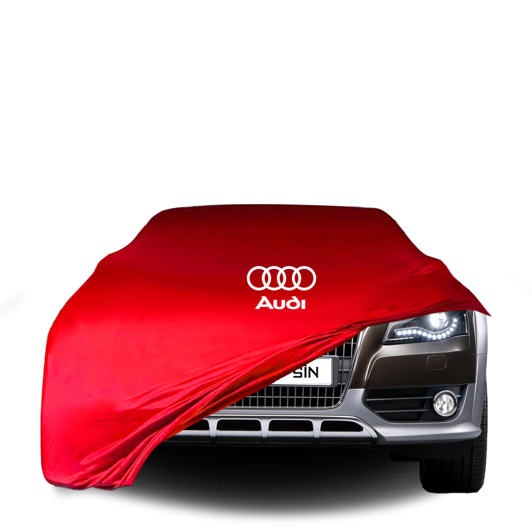 Audi A4 B8 8K ALLROAD Station Wagon (2011-2015) Indoor Car Cover Custom Fit, Black, Gray, Blue, Red Color