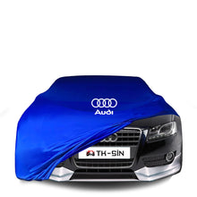 Audi A4 Cabrio Coupe B7 (2005-2008) Indoor Car Cover Custom Fit, Black, Gray, Blue, Red Color