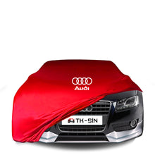 Audi A4 Cabrio Coupe B7 (2005-2008) Indoor Car Cover Custom Fit, Black, Gray, Blue, Red Color