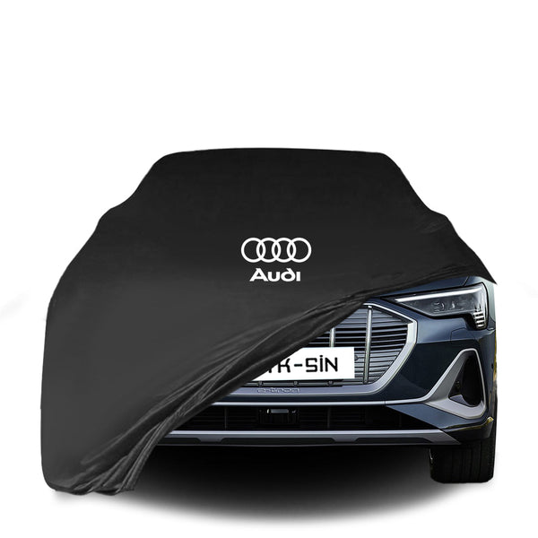 Audi E-TRON Sportback  Indoor Car Cover Custom Fit, Black, Gray, Blue, Red Color
