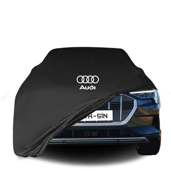 Audi E-TRON SUV (2018-) Indoor Car Cover Custom Fit, Black, Gray, Blue, Red Color