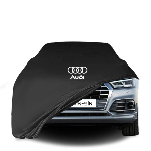 Audi Q5 SUV (2016-2018) Indoor Car Cover Custom Fit, Black, Gray, Blue, Red Color