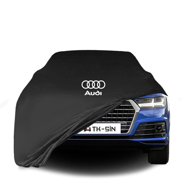 Audi Q7 SUV (2015-2019) Indoor Car Cover Custom Fit, Black, Gray, Blue, Red Color