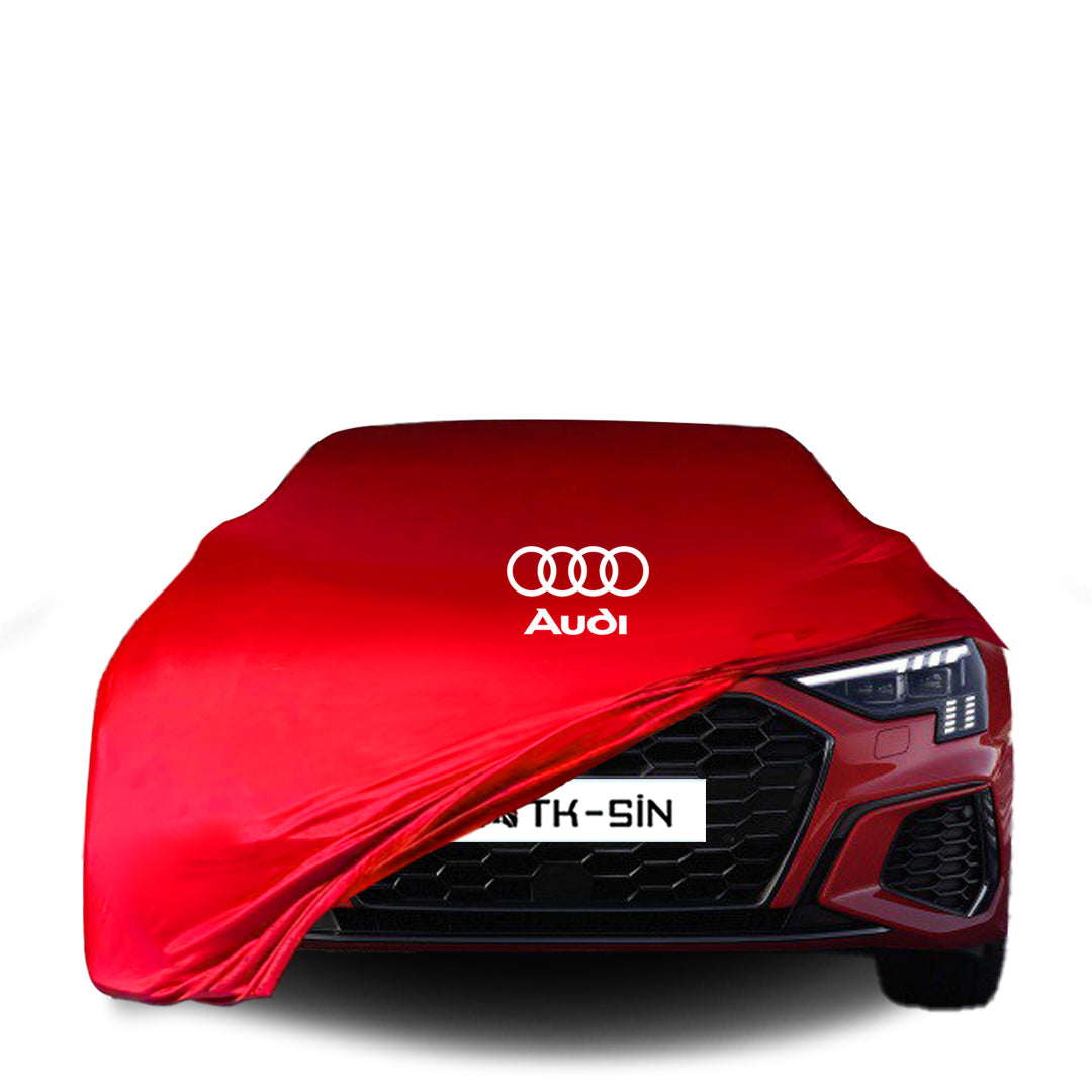 Audi A3 Sedan 8Y (2020-) Indoor Car Cover Custom Fit, Black, Gray, Blue, Red Color
