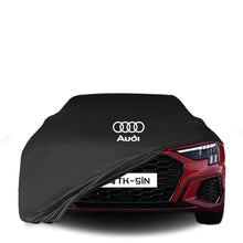 Audi A3 Sedan 8Y (2020-) Indoor Car Cover Custom Fit, Black, Gray, Blue, Red Color