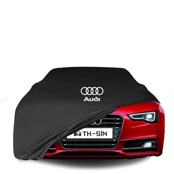 Audi A5 Cabrio Coupe (2011-2016) Indoor Car Cover Custom Fit, Black, Gray, Blue, Red Color