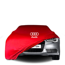 Audi A6 C7 4G Sedan (2011-2014) Indoor Car Cover Custom Fit, Black, Gray, Blue, Red Color