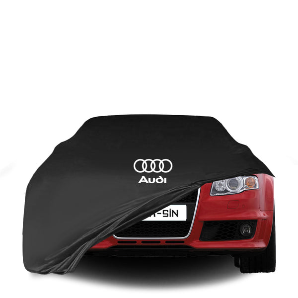 Audi A8 D3 Sedan (2007-2010) Indoor Car Cover Custom Fit, Black, Gray, Blue, Red Color