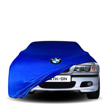 BMW 3 Series Sedan E46 (1998-2005) Indoor Car Cover Custom Fit, Black, Gray, Blue, Red Color