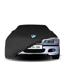 BMW 3 Series Sedan E46 (1998-2005) Indoor Car Cover Custom Fit, Black, Gray, Blue, Red Color
