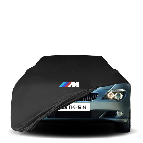 BMW 6 Series Coupe Cabrio E63-E64 (2003-2010) Indoor Car Cover Custom Fit, Black, Gray, Blue, Red Color