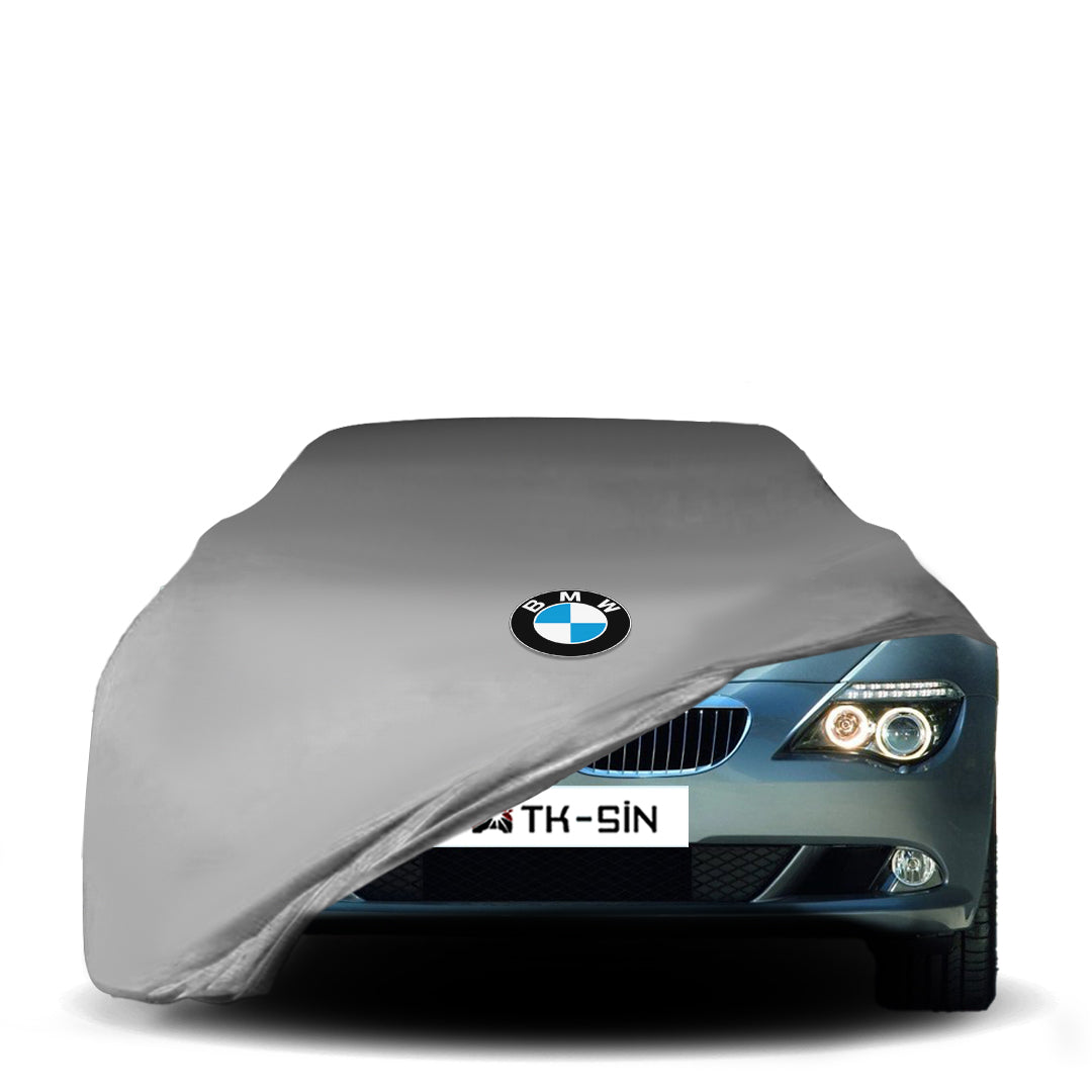 BMW 6 Series Coupe Cabrio E63-E64 (2003-2010) Indoor Car Cover Custom Fit, Black, Gray, Blue, Red Color