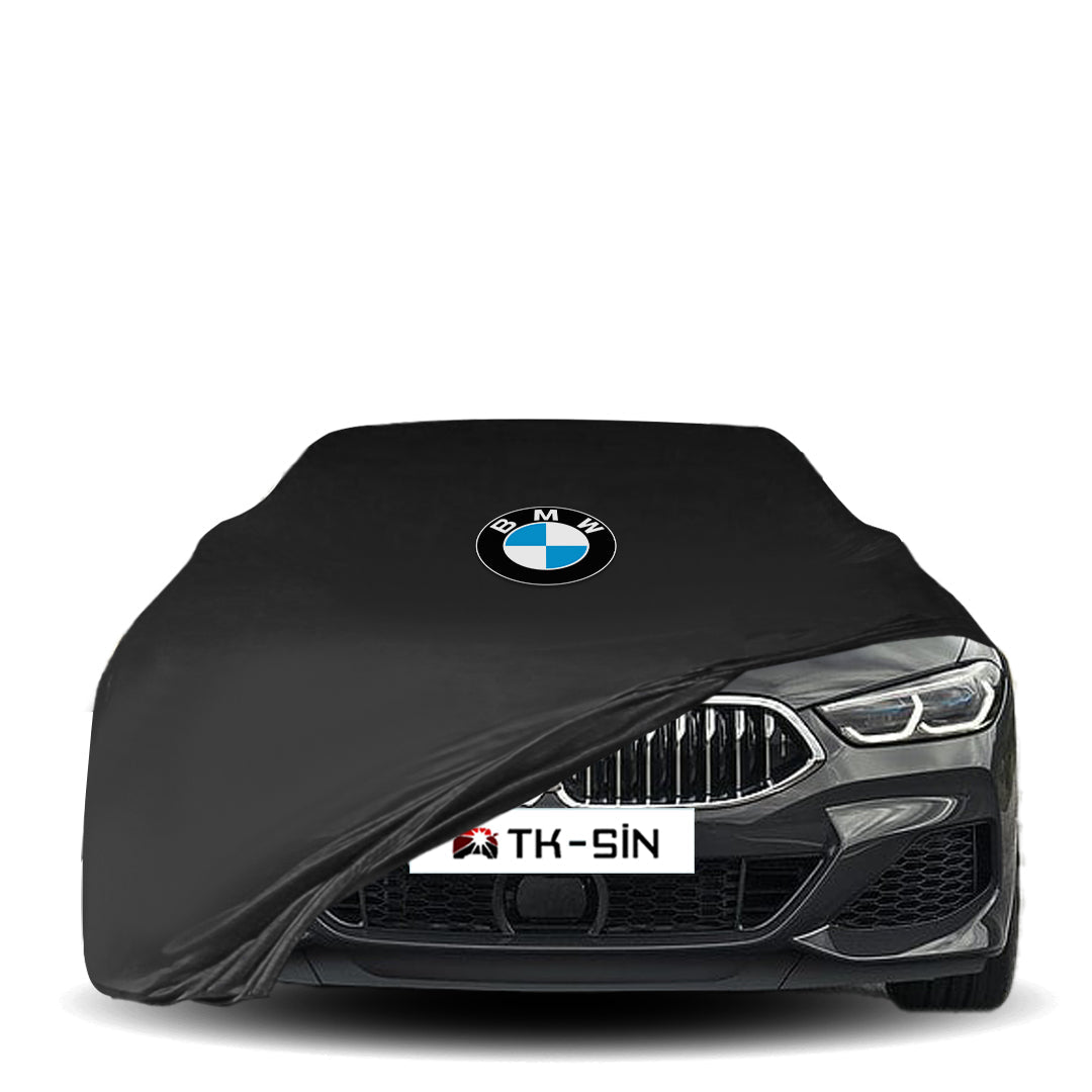 BMW 8 Series Coupe-Cabrio G14-G15 (2018-2022) Indoor Car Cover Custom Fit, Black, Gray, Blue, Red Color