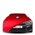 BMW 8 Series Coupe-Cabrio G14-G15 (2018-2022) Indoor Car Cover Custom Fit, Black, Gray, Blue, Red Color