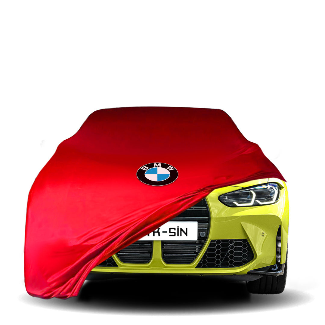 BMW I4 Coupe (2021-) Indoor Car Cover Custom Fit, Black, Gray, Blue, Red Color
