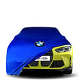 BMW I4 Coupe (2021-) Indoor Car Cover Custom Fit, Black, Gray, Blue, Red Color