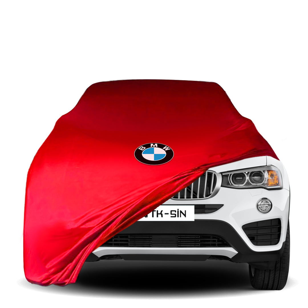 BMW X4 F26 (2014-2018) Indoor Car Cover Custom Fit, Black, Gray, Blue, Red Color
