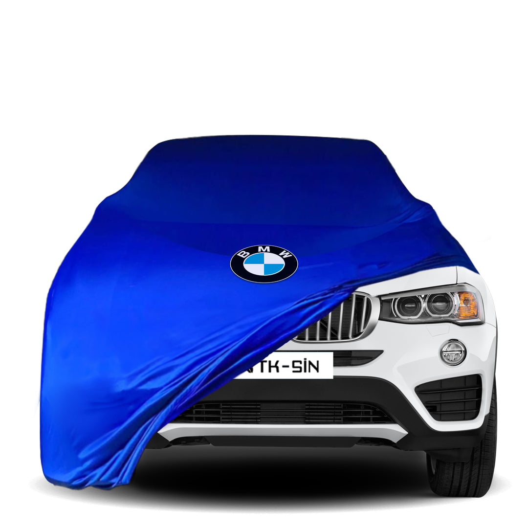 BMW X4 F26 (2014-2018) Indoor Car Cover Custom Fit, Black, Gray, Blue, Red Color