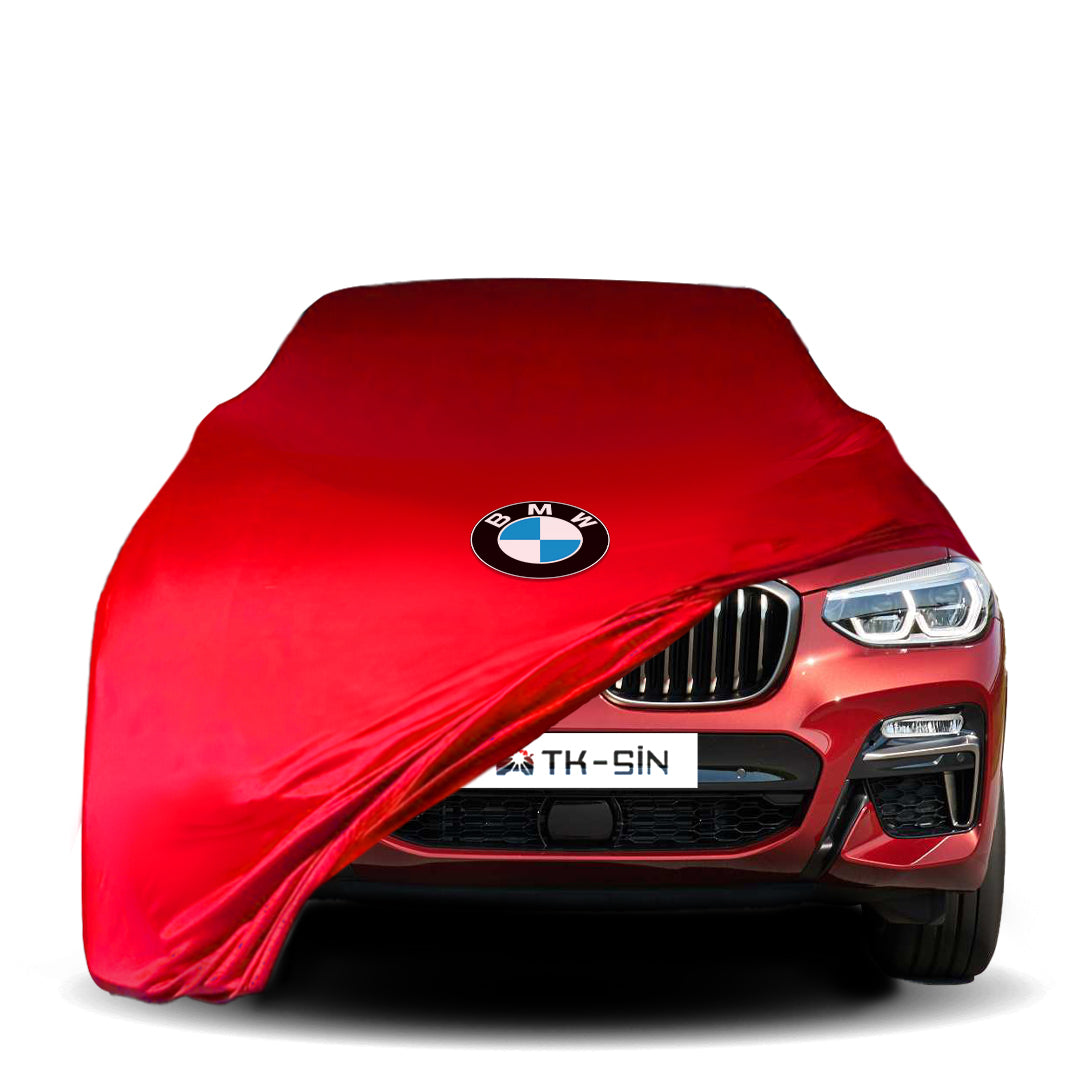 BMW X4 G02 (2018-) Indoor Car Cover Custom Fit, Black, Gray, Blue, Red Color