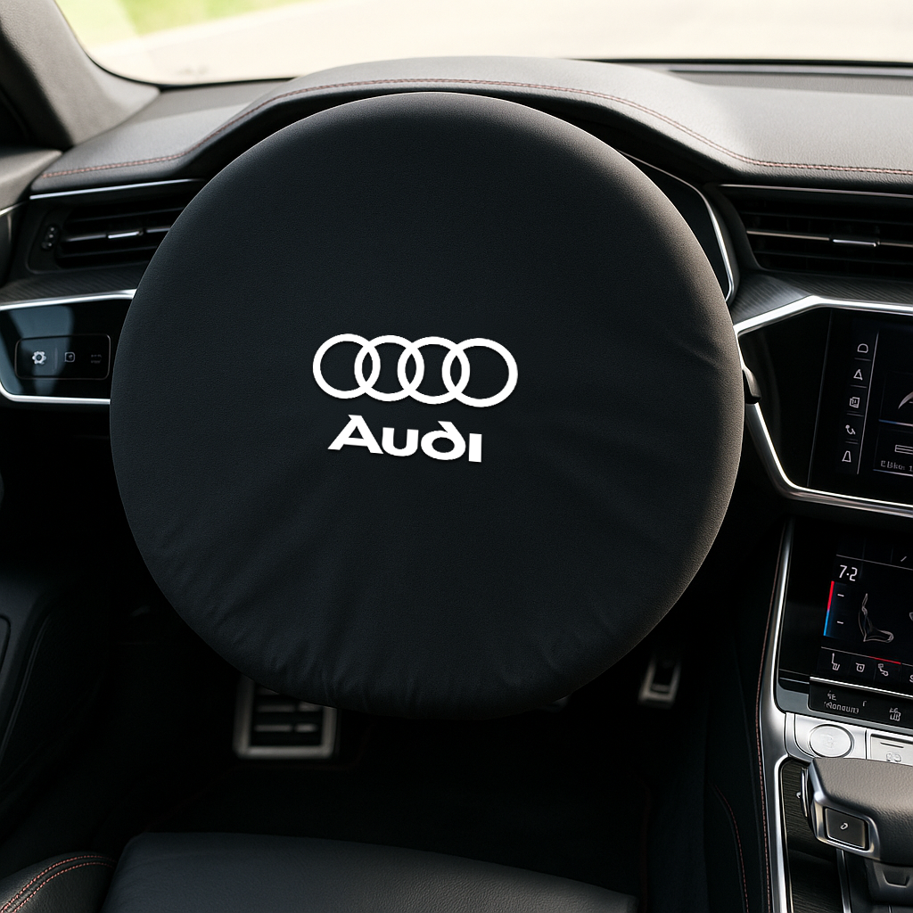 Steering Wheel Cover Soft Elastic Premium Fabric For all Audi Model