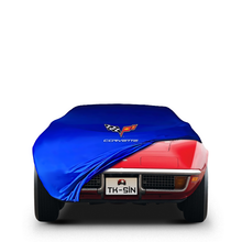 Corvette C3 Indoor Car Cover Custom Fit, Black, Gray, Blue, Red Color