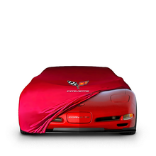 Corvette C5 Indoor Car Cover Custom Fit, Black, Gray, Blue, Red Color